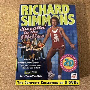 Richard Simmons Sweatin' to the Oldies 20th Anniversary Edition DVD Set-NEW & LN